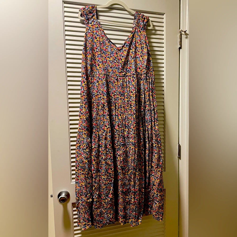 Old Navy Flower Maxi Dress Size 3X